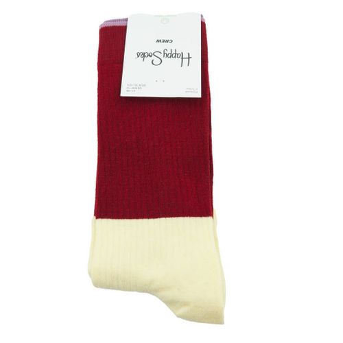 Happy Socks I Am Blocked Sock Colour Rouge