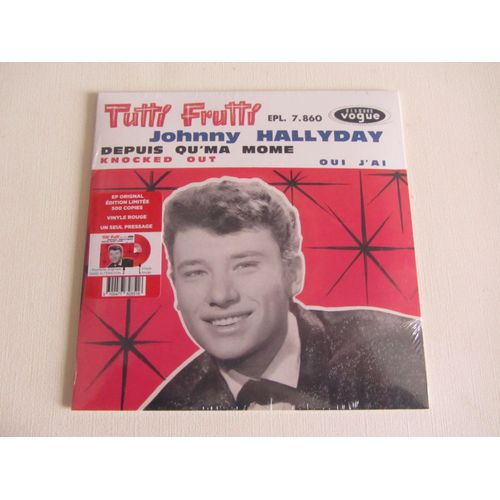 Tutti Frutti - Knocked Out - Depuis Qu'ma Mome - Oui J'ai (Vinyle Rouge A Tirage Très Limite 500ex.)