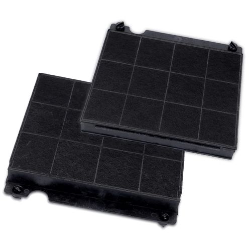 Lot de 2 filtres à charbon type 15 d'origine Hotte (9029793818 CANDY PRIVILEG AEG BOSCH ARISTON HOTPOINT INDESIT ZANKER ROSIERES IGNIS SAMSUNG SMEG BAUKNECHT FAURE FAGOR MIELE ELECTROLUX KITCHENAID ZA