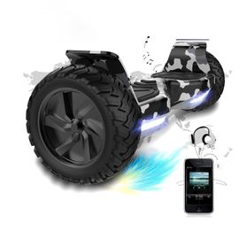 Evercross Hoverboard Overboard Gyropode Tout Terrain 8.5", Self-Balancing Scooter Hummer Suv, 700w Camouflage