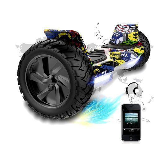 Evercross Hoverboard Overboard Gyropode Tout Terrain 8.5", Self-Balancing Scooter Hummer Suv, 700w Hip
