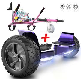 GeekMe Hoverboards Tout-Terrain 8.5 Pouces, Hoverboards SUV avec APP,  Haut-Parleur Bluetooth, Double Moteur, lumières LED, Hoverboards Tout  Terrain pour Enfants et Adultes : : Sports et Loisirs