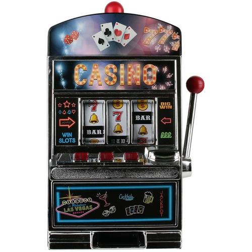 Machine A Sous Casino (JACKPOT POUR ENFANT) Dimensions 24 x 38 x 16 cm