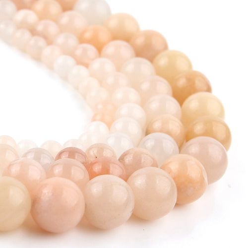 Perles Rondes En Pierre De Jades Aventurine Rose Naturelle, 4/6/8/10/12mm, Pour La Fabrication De Bijoux, Bracelet À Bricoler Soi Même 15 Pouces