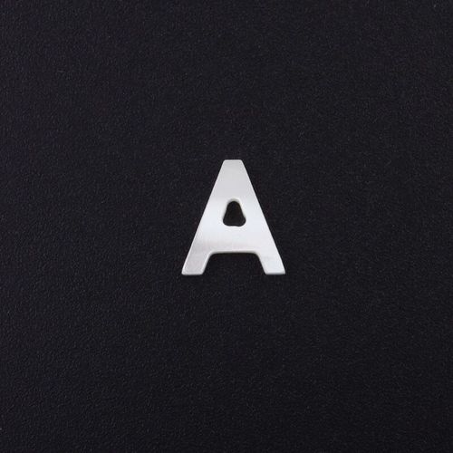 Lot De 3 Breloques En Nacre Blanche, 10x8mm, 26 Lettres Majuscules, Coquillage, Perles, Breloque Pour La Fabrication De Bijoux, Accessoire De Décor De Collier