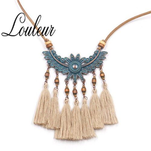 Collier Ras Du Cou En Cuir Vintage Pour Femme, Long Cordon, Chaîne, Style Boho, Accessoires Pour Vêtements, Vente En Gros, Nouveauté