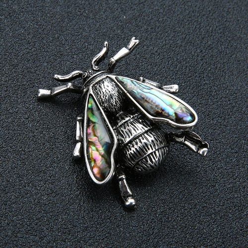 Broche Coccinelle Vintage Pour Hommes Et Femmes, Pendentif En Métal Multicolore, Broche D'insecte À Double Usage Pour Bijoux