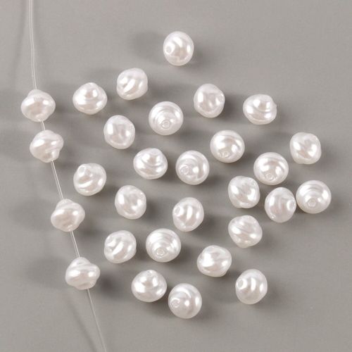 Vente En Gros De Perles D'imitation En Plastique Acrylique, Perles En Forme De Gyroscope Pour La Fabrication De Bijoux, Perles D'espacement Amples, Bricolage Collier Bracelet