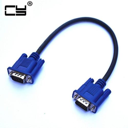 câble VGA HDB15 mâle vers mâle, 3m, 5 m, utile, câble d'extension pour moniteur, rvb, connecteur vga pour projecteur TV, 10 pieds, 15 pieds