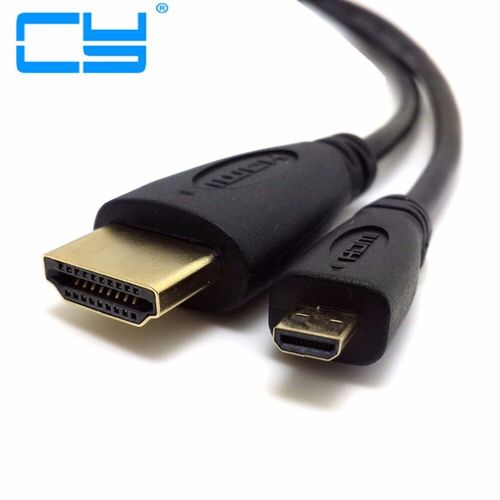 Câble Micro HDMI 5 pieds 5m/15 pieds, pour Nikon CoolPix S810, J4, V3, Aw120, S32, P600, P340, S9700, S9600, L830, S02, L620 1m