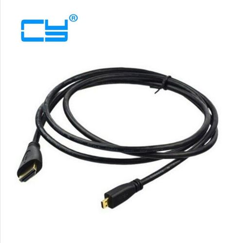 Câble HDMI vers Micro HDMI mâle vers mâle, haute vitesse de 1.5m, cordon convertisseur M/M pour Gopro Hero 4/ 3 /3 plus pour xiaomi yi Action Camera