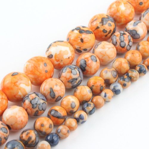 Perles Rondes En Pierre Naturelle Pour Fabrication De Bijoux, Jades, Agates, Or, Hématite, Perles Minérales En Vrac, Bracelet Fait À La Main, Diy, 15 Pouces