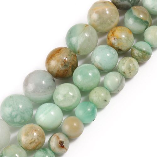 Perles Rondes En Pierre De Jades Australienne Chrysoprase Naturelle Aa +, Pour La Fabrication De Bijoux Et De Colliers, 6/8/10mm, 15 Pouces