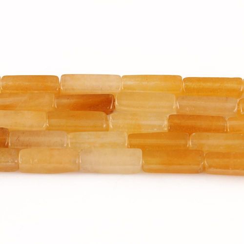 Pierre De Jades En Cristal Naturel Rose, Améthystes, Quartz Cerise, Perles Carrées Amples Pour La Fabrication De Bijoux De Bracelet Enroulé, Bricolage, 13x4mm, 15