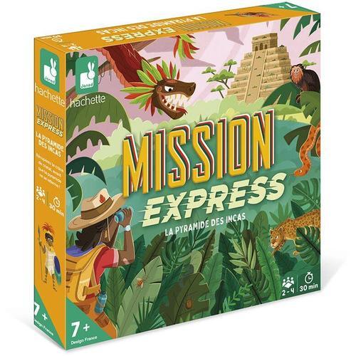 Jeu Mission Express Crane Cristal - La Pyramide Des Incas