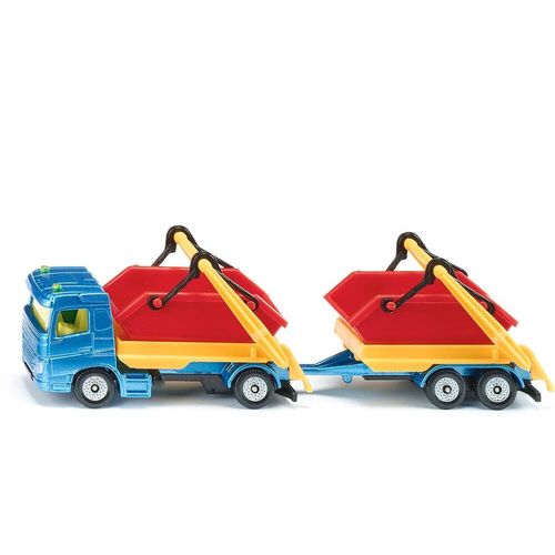 Camion Benne Avec Remorque