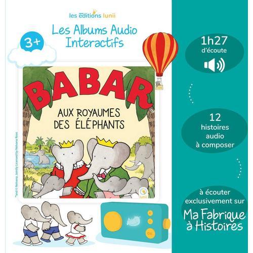 Coffret Livre Audio - Babar Aux Royaumes Des Elephants