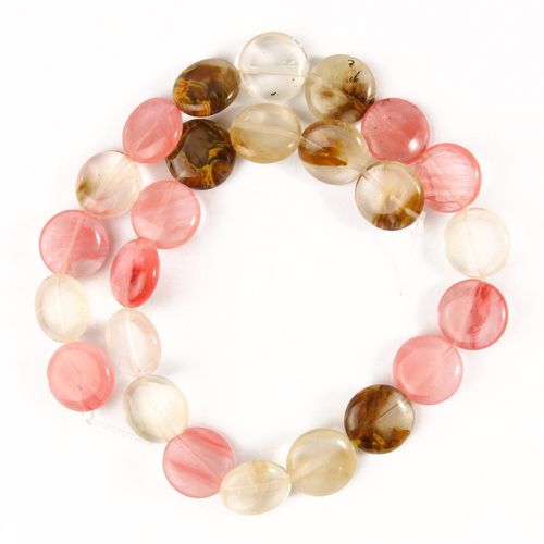 Pierres Naturelles Rondes, Perles Amples En Cristal Turquoise Jades Agates Pour La Fabrication De Bijoux, Accessoires De Bracelet À Breloques Diy