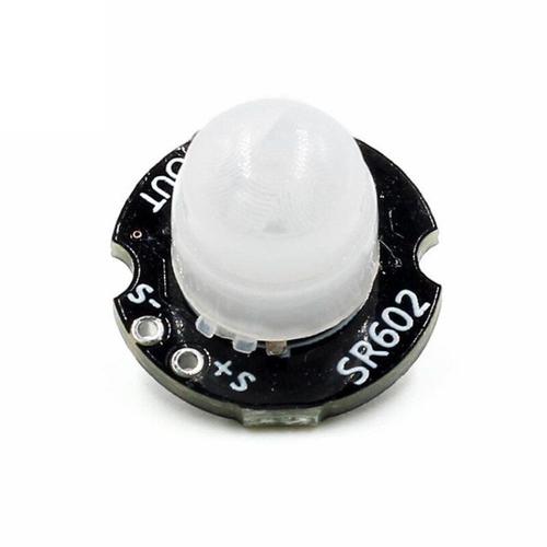 MINI Module de détecteur de mouvement pyroélectrique infrarouge, Kit PIR, support de commutateur sensoriel pour Arduino, bricolage avec Modules d'objectif, SR602