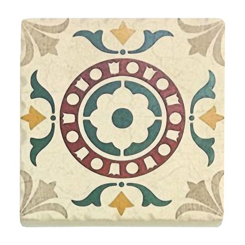 Set De 2 Sous-Verres Carreaux De Ciment