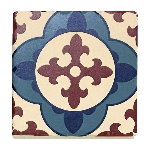 Set De 2 Sous-Verres Carreaux De Ciment
