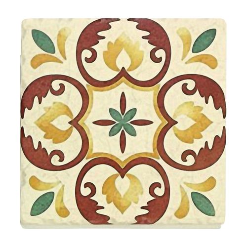 Set De 2 Sous-Verres Carreaux De Ciment