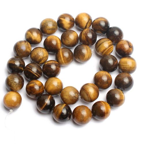 Perles Rondes En Pierre Naturelle, Aaa +, Bleu Violet, ¿Il De Tigre, Pour La Fabrication De Bijoux, Collier, Diy, 4mm, 6mm, 8mm, 10mm, 12mm