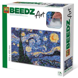 Beedz Art - Van Gogh La Nuit Étoilée - Perles À Repasser