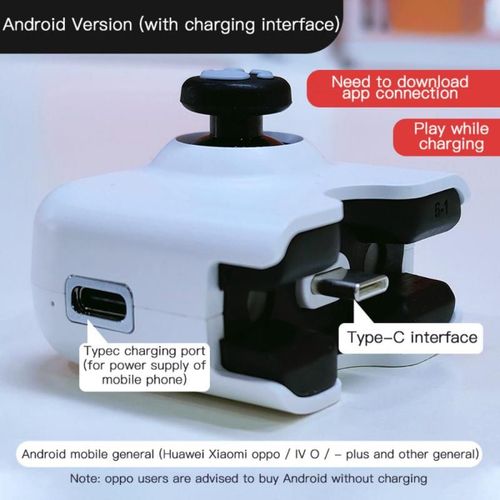 Manette De Jeu L1 Pro Pour Iphone Et Android, Avec Déclencheur Mobile, Compatible Avec Pubgg M Cod M