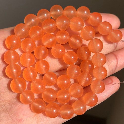 Perles De Calcédoine Rose Bleu Vert, En Pierre Naturelle, En Vrac, Pour Bracelets, Fabrication De Bijoux, Bricolage, En Vrac, 15 ''4 6 8 10 12mm