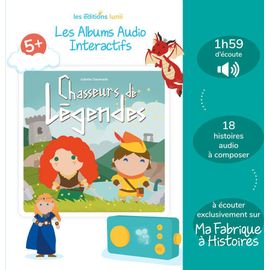 Lunii Coffret Chasseurs De Légendes - Livre Audio Interactif Dès 5 Ans À Écouter Sur Ma Fabrique À Histoires