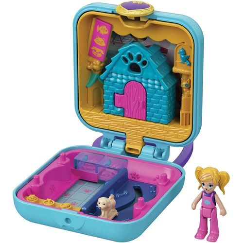 Polly Pocket-Coffret Animalerie Avec Mini-Poupée Et Grand Accessoire