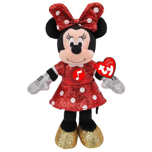 Peluche Musicale Minnie Disney - 15 Cm