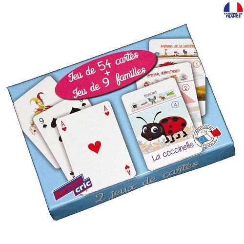 Jeu De 54 Cartes Et Jeu De 9 Familles