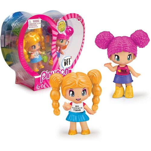Pinypon Pinypon - Blister 2 Figurines Best Friends Avec Accessoires - Asst