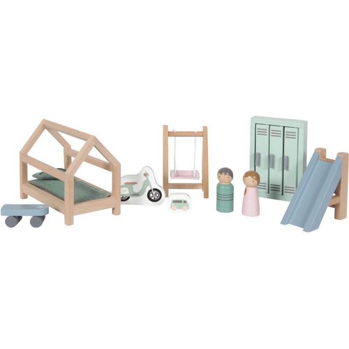 Maison De Poupée En Bois - Série De Jeux Chambre D?Enfant ?