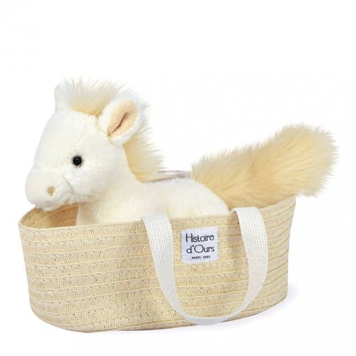 Peluche Les Petits Nomades - Cheval Palomino