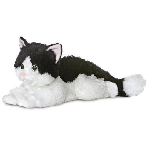 Peluche Flopsie Oreo Le Chat Noir Et Blanc