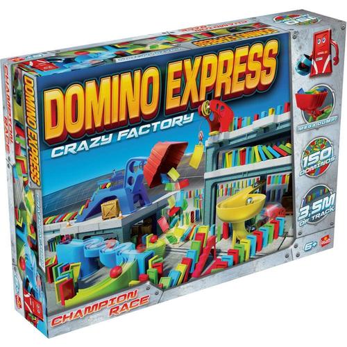 Jeu Dominos Express - Crazy Factory - 150 Pieces