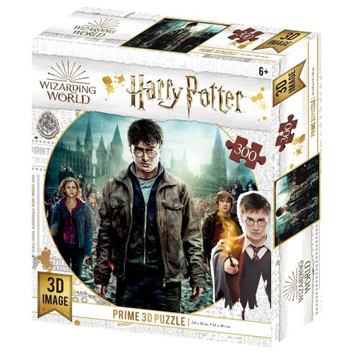 Puzzle 300 Pieces Harry Potter Hermione Ron Prime 3d
