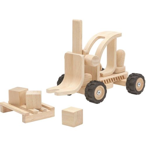 Chariot Élévateur En Bois Naturel