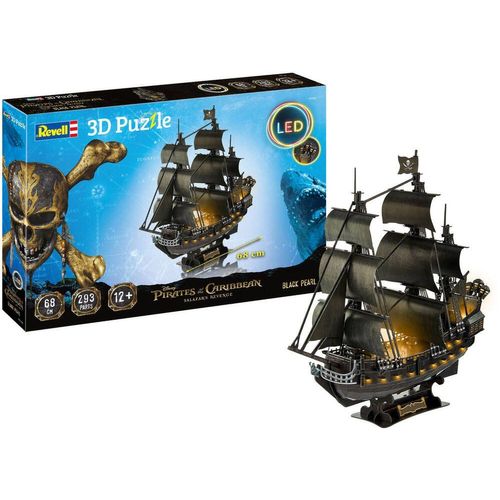 Puzzle 3d Black Pearl  Éd. Led