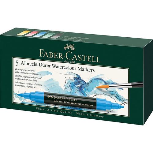 Faber-Castell Étui De 5 Marqueurs Aquarelle Albrecht Dürer