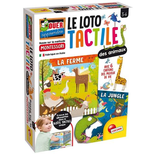 Montessori Plus Le Loto Tactile Des Animaux
