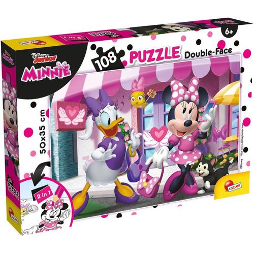 Puzzle Double Face 108 Pieces - Minnie