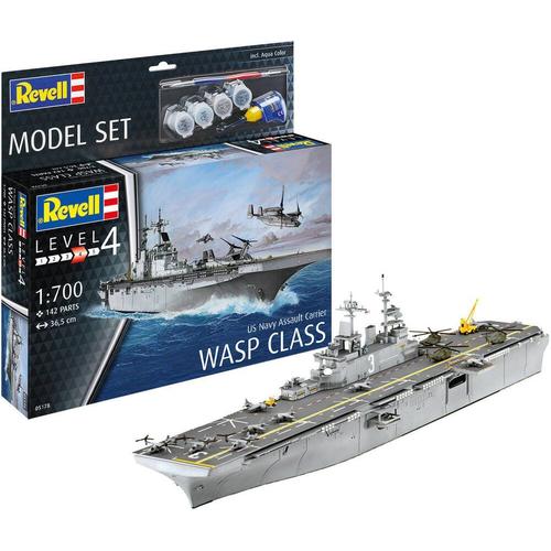 Maquettes Model Set Model Set Assault Carrier Uss Wasp Class-Revell