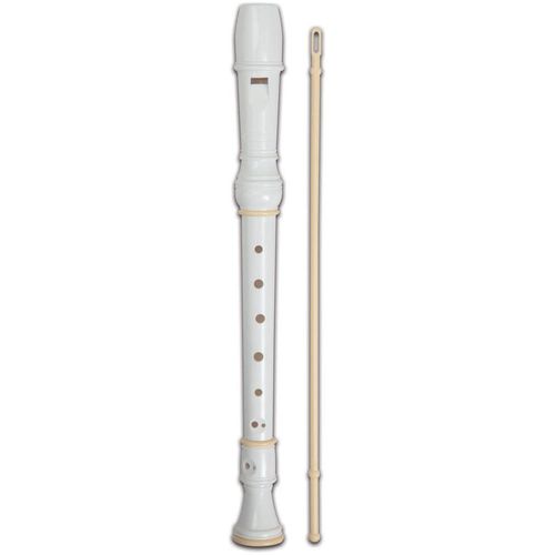 Flûte À Bec Doigté Germanique - Coloris Blanc