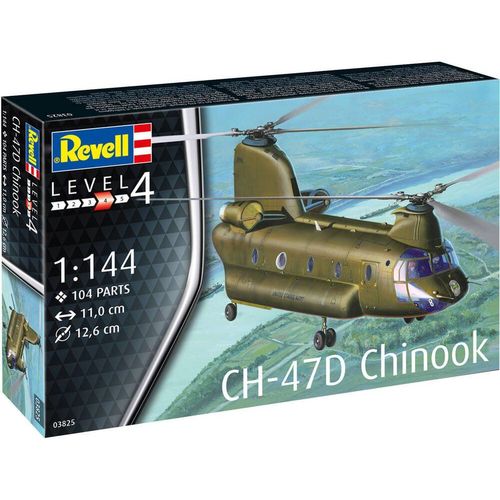Maquettes  Ch-47d Chinook-Revell