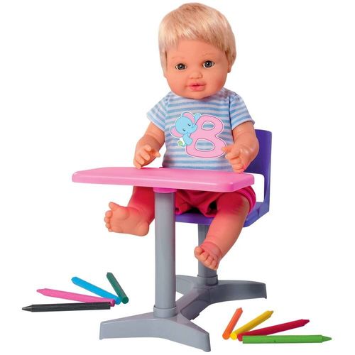 Poupon Louis Va À L'ecole 40 Cm
