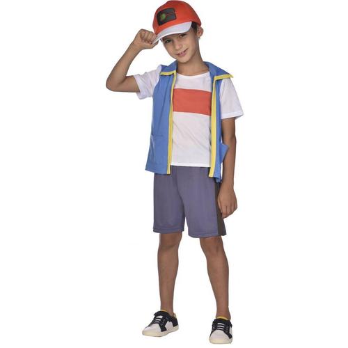 Déguisement Pokemon Ash 6-8 Ans